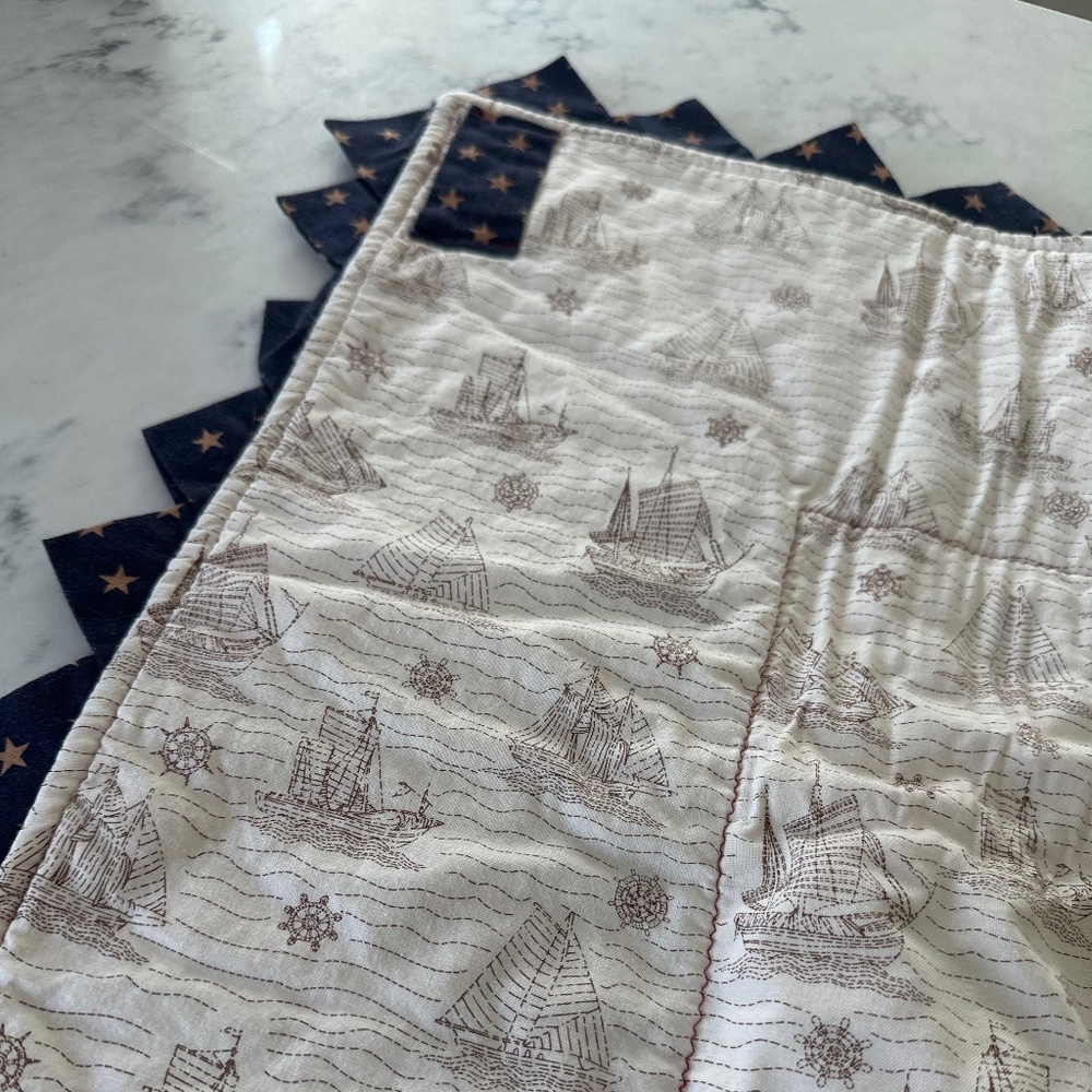 42x38 inches Nautical Quilt